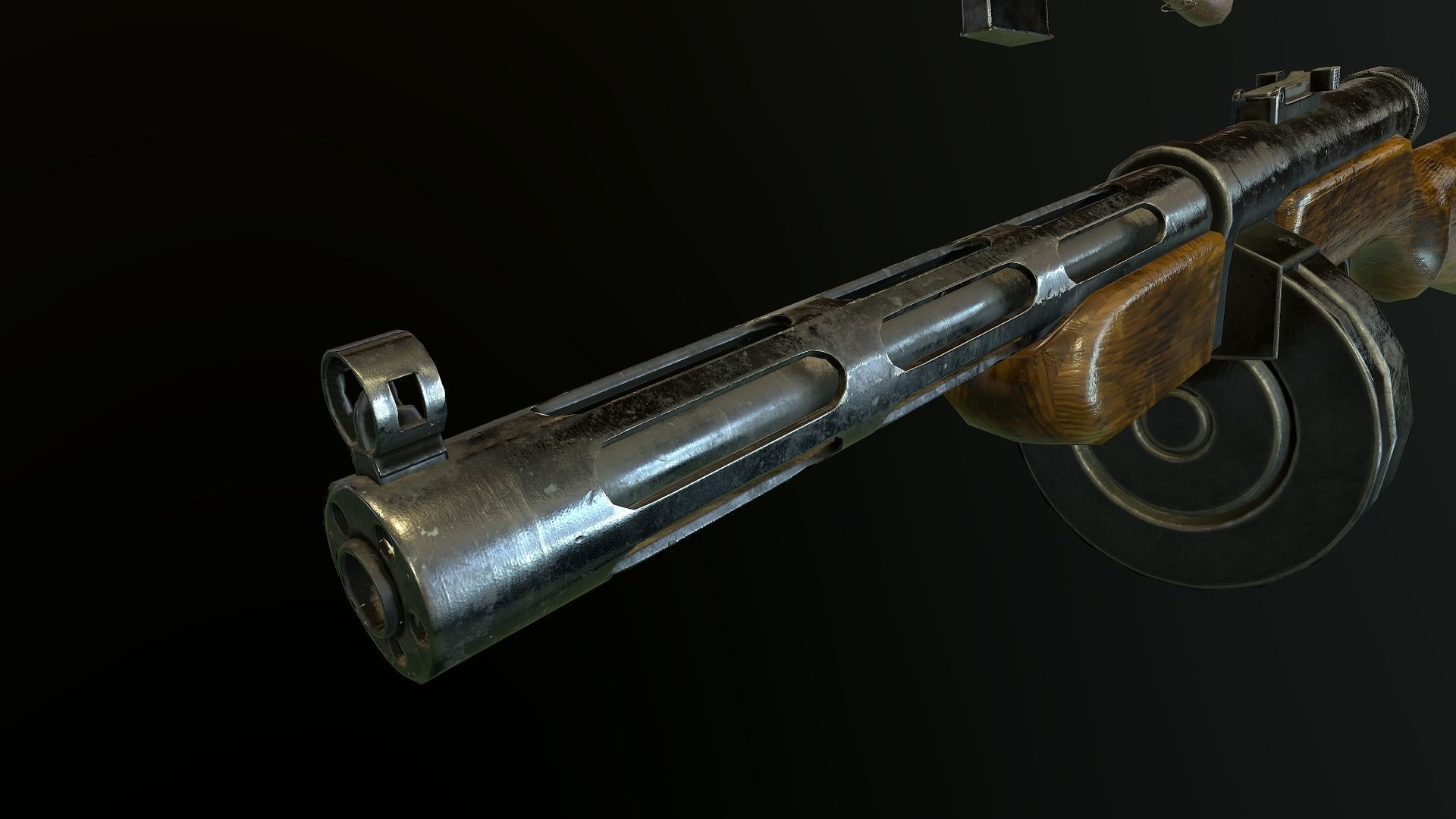 WW2 russian Weapons USSR Pack 3D Model Collection_2