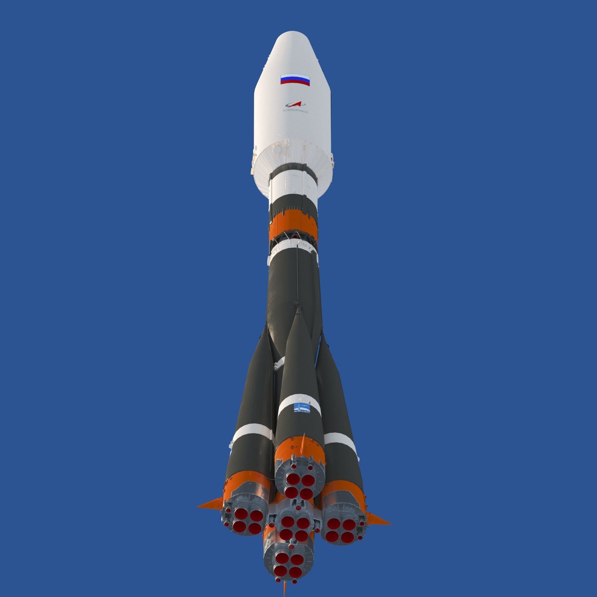 Soyuz 2 Rocket 3D model_8