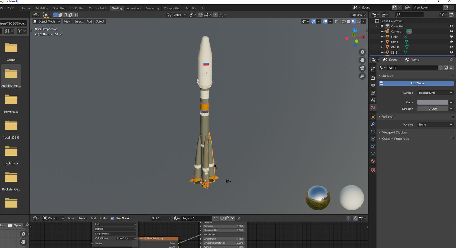 Soyuz 2 Rocket 3D model_13