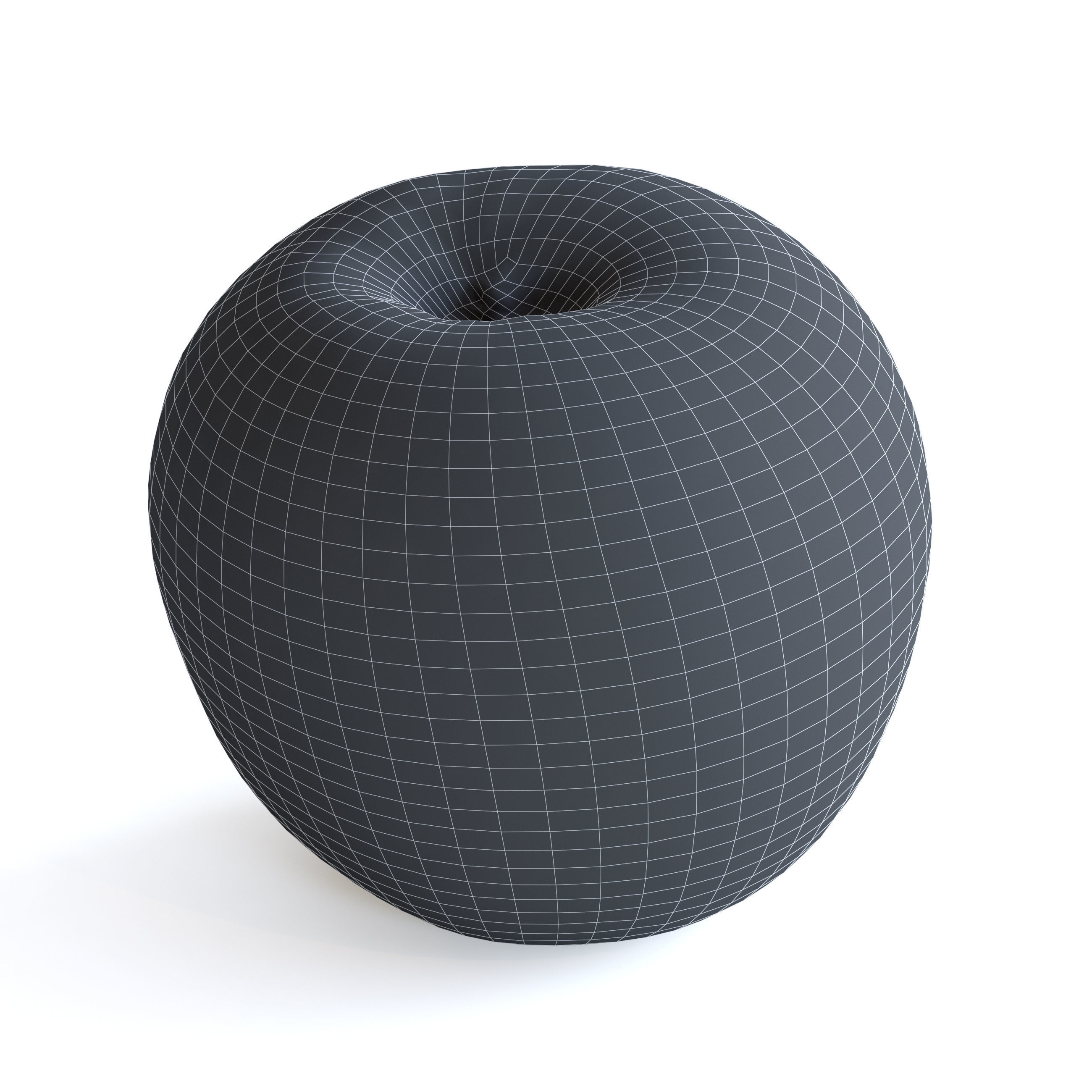 Apple 3D model_8