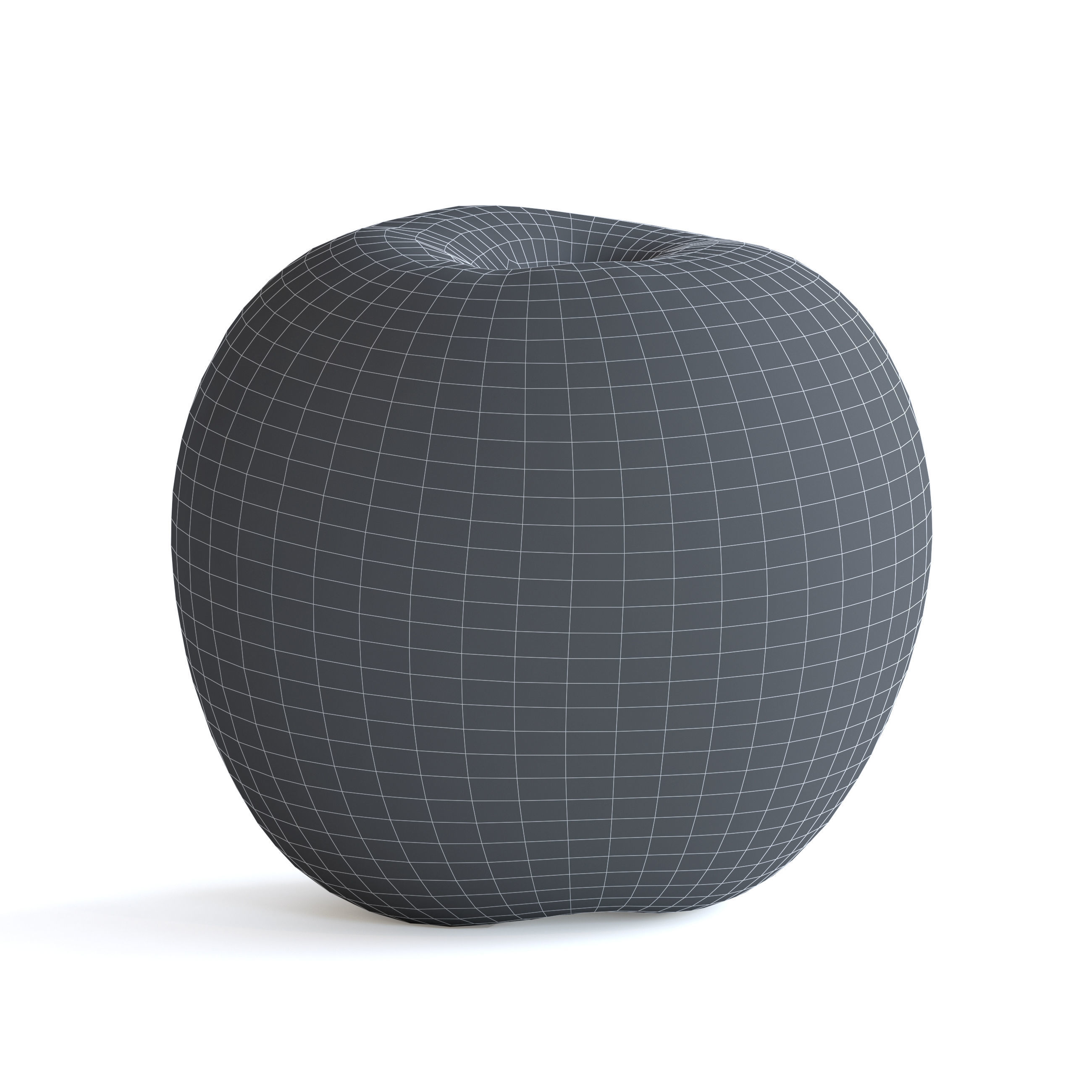 Apple 3D model_5