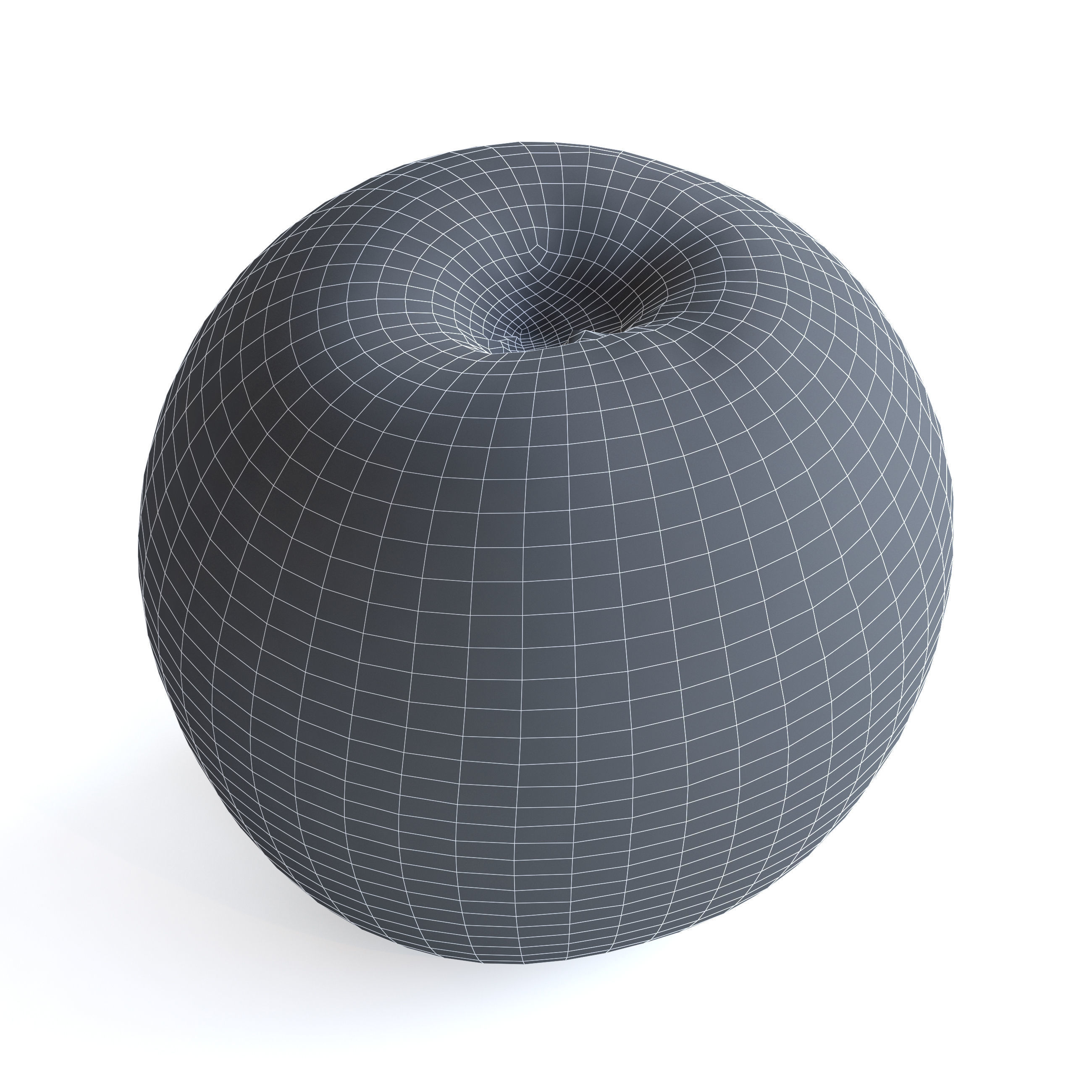 Apple 3D model_9