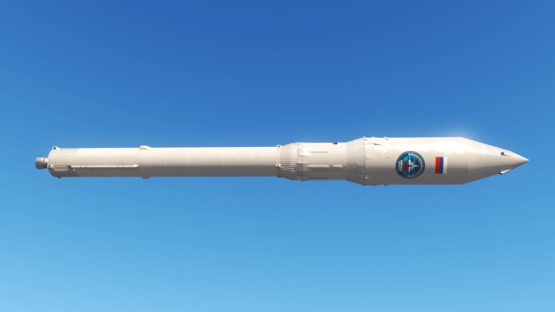 Angara A5 Rocket 3D model_7