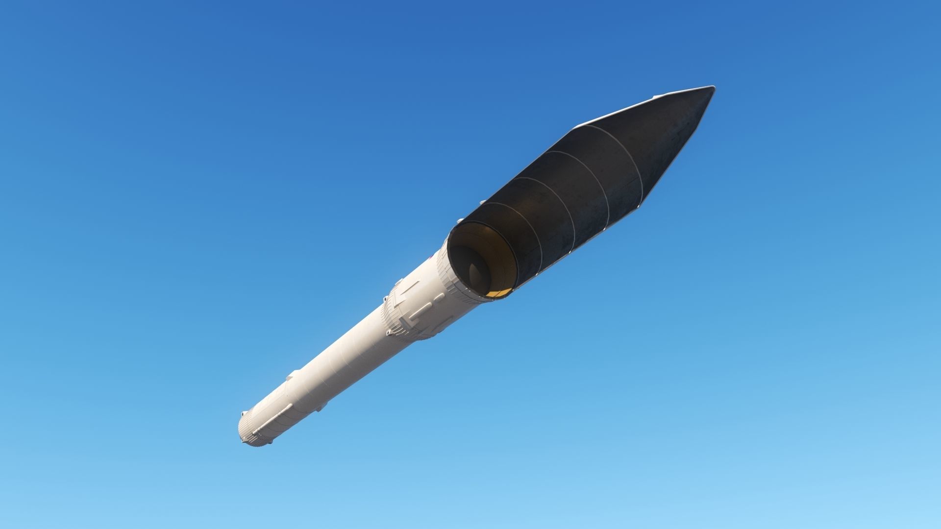 Angara A5 Rocket 3D model_3