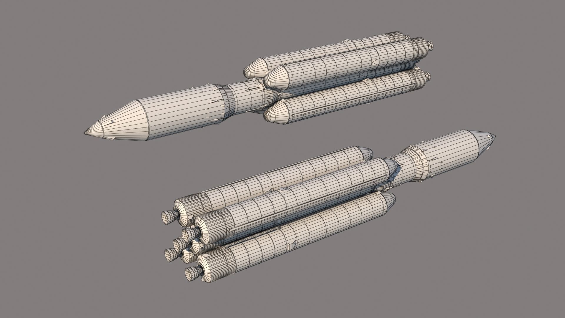Angara A5 Rocket 3D model_13