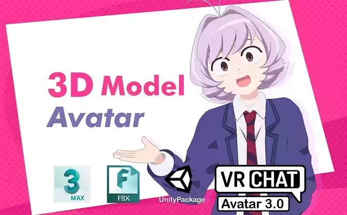 Osana Najimi Komi-san cant communicate VRChat 3D model