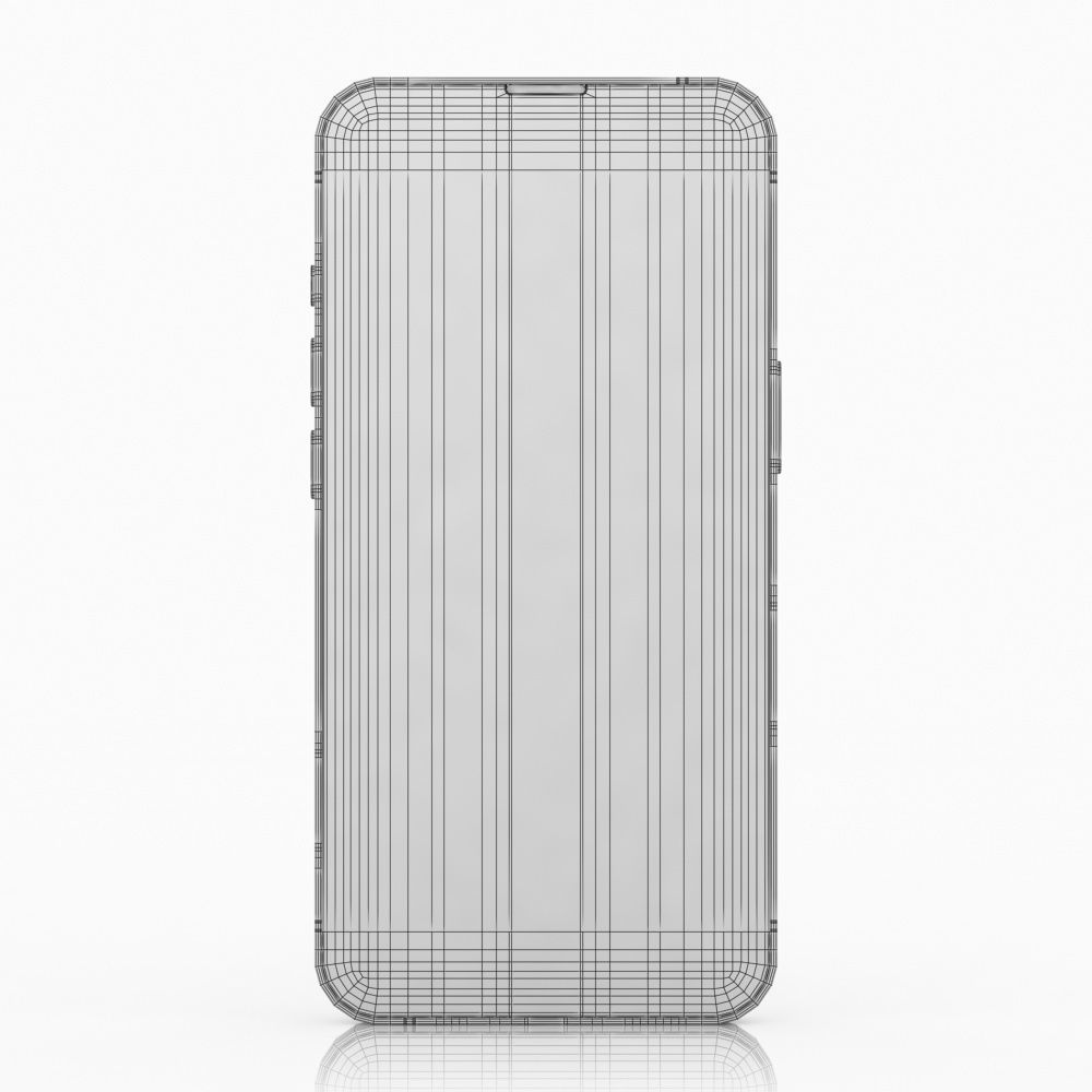 Apple iPhone 13 mini Green Low-poly 3D model_15