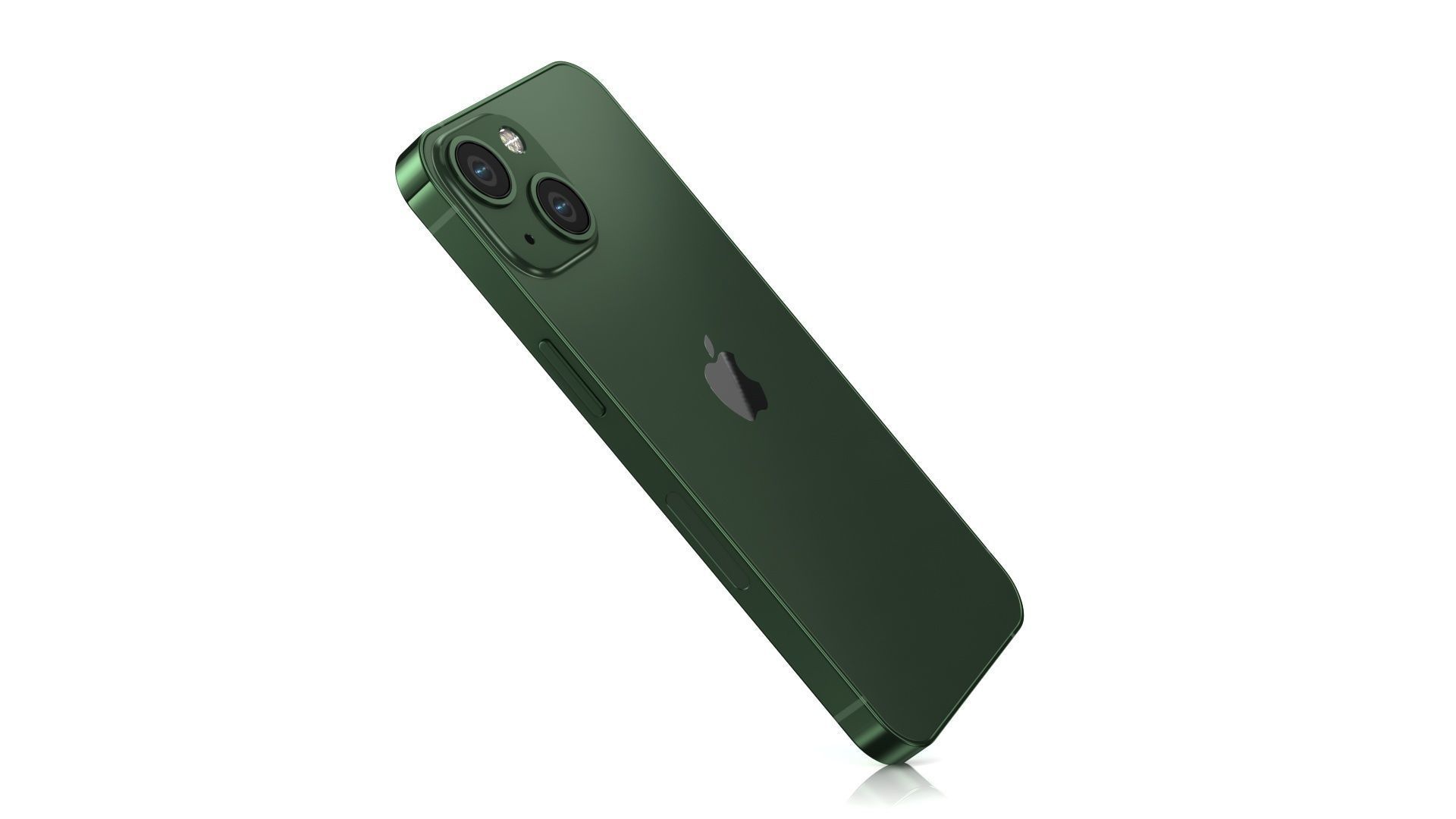 Apple iPhone 13 mini Green Low-poly 3D model_7