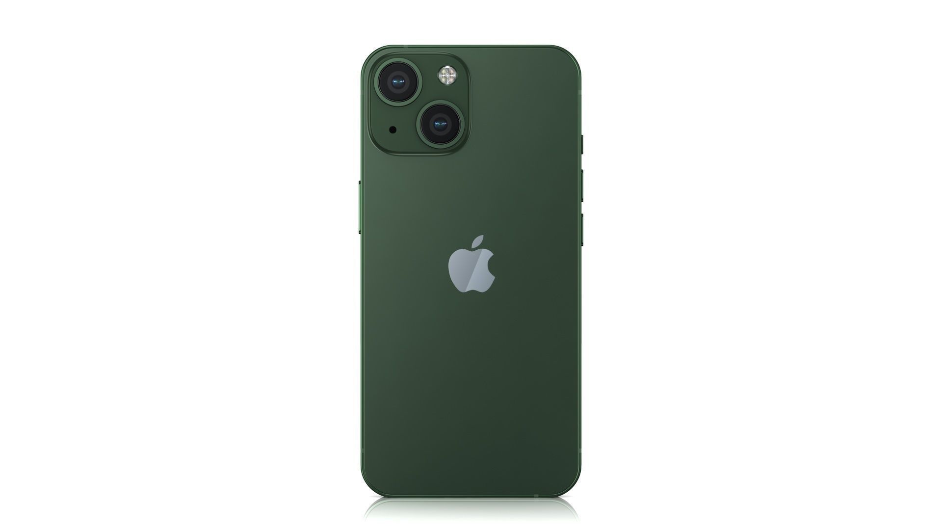 Apple iPhone 13 mini Green Low-poly 3D model_5