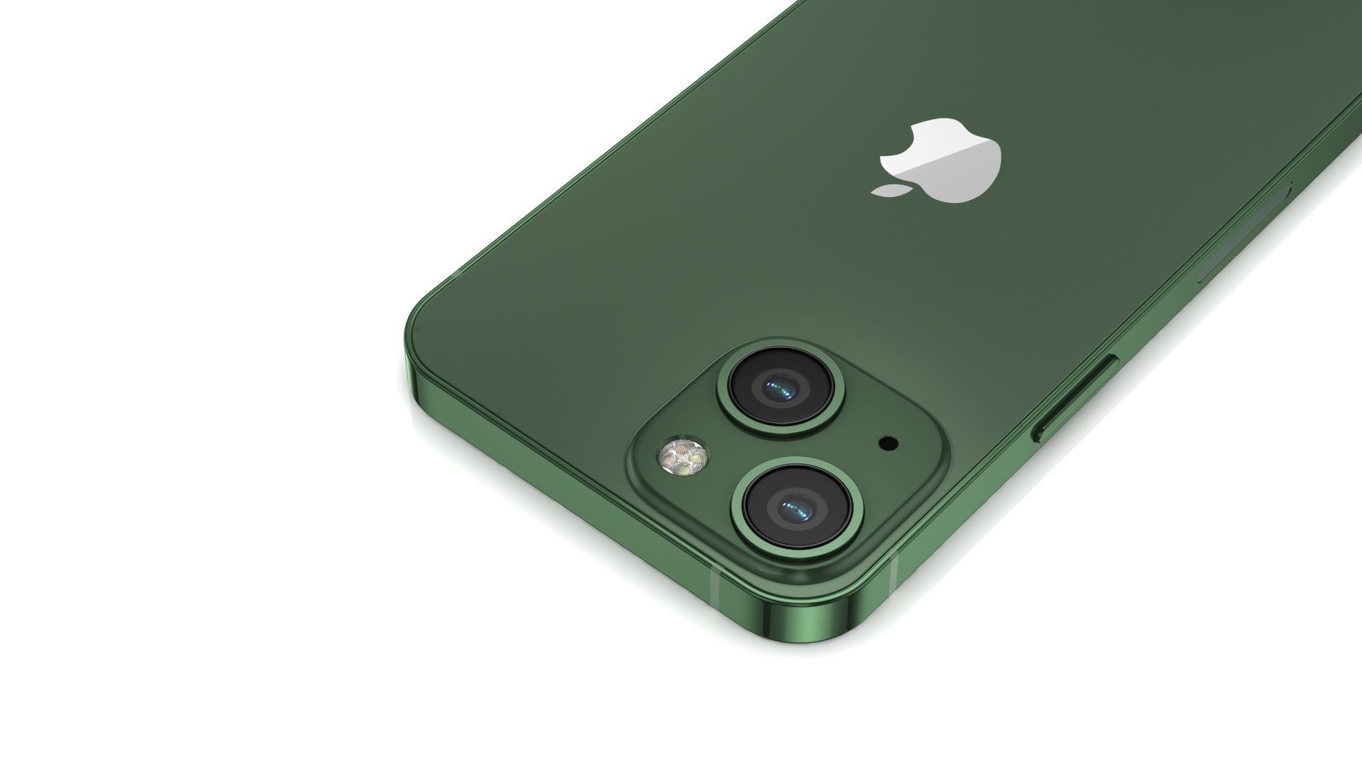 Apple iPhone 13 mini Green Low-poly 3D model_13