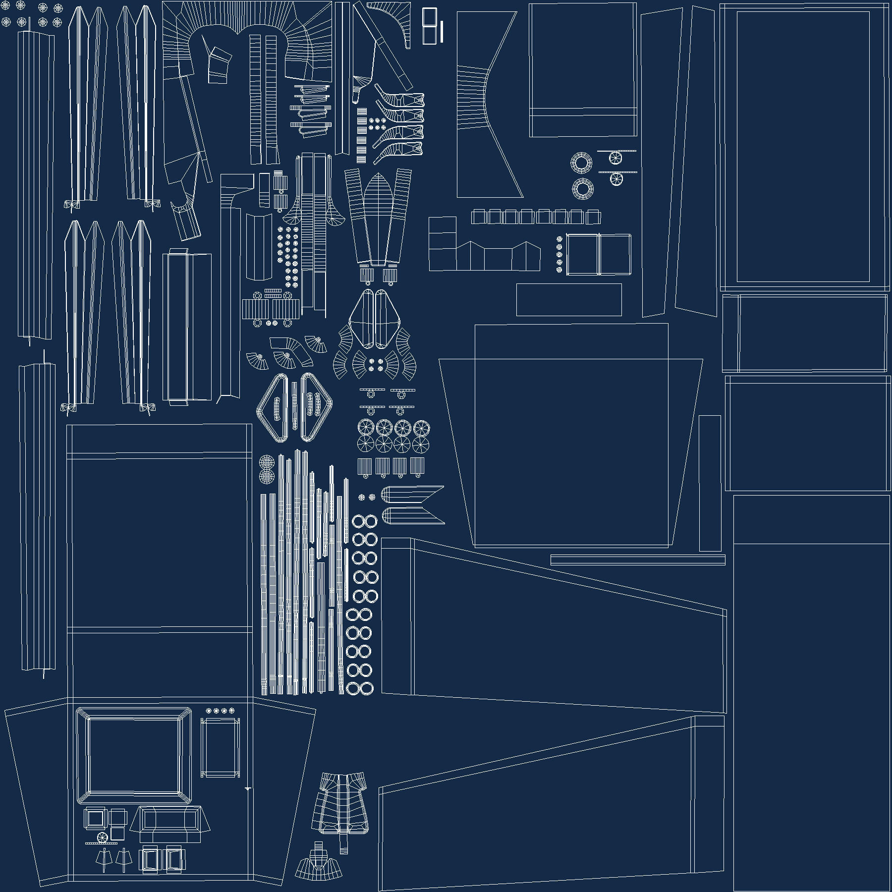 Pinball lowpoly Fish Quest Low-poly 3D model_14