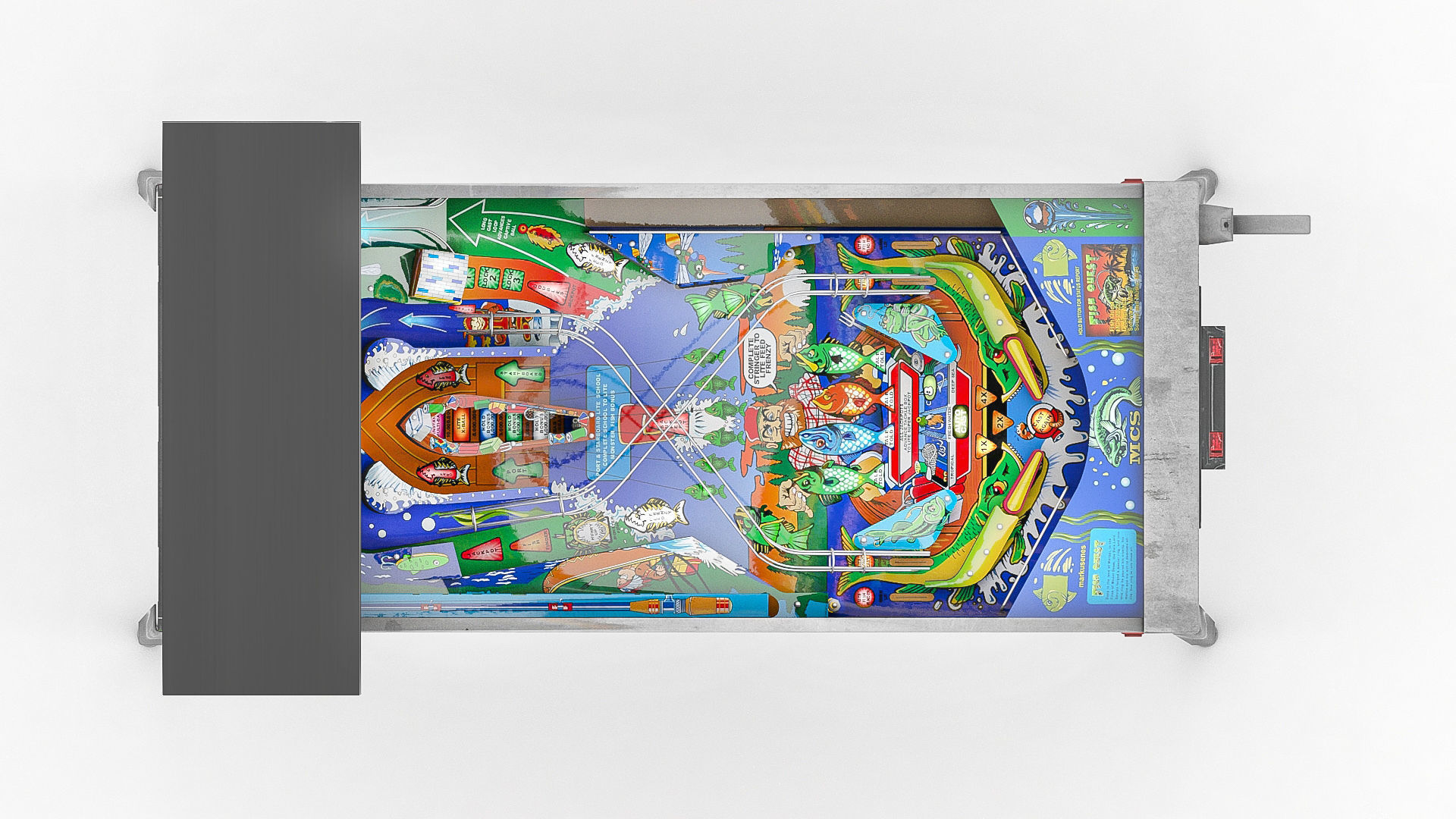 Pinball lowpoly Fish Quest Low-poly 3D model_6