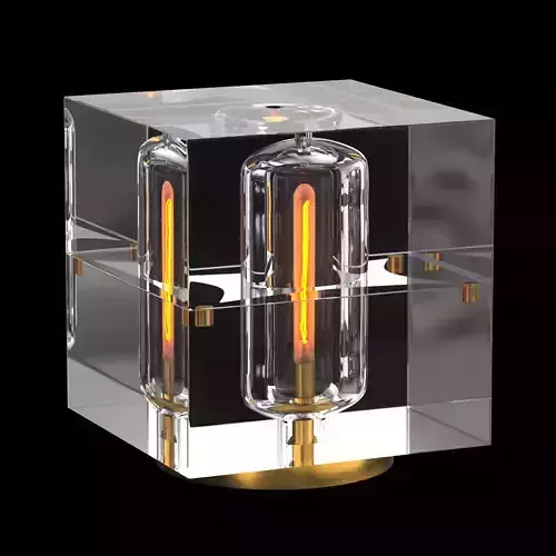 GLACON SQUARE TABLE LAMP