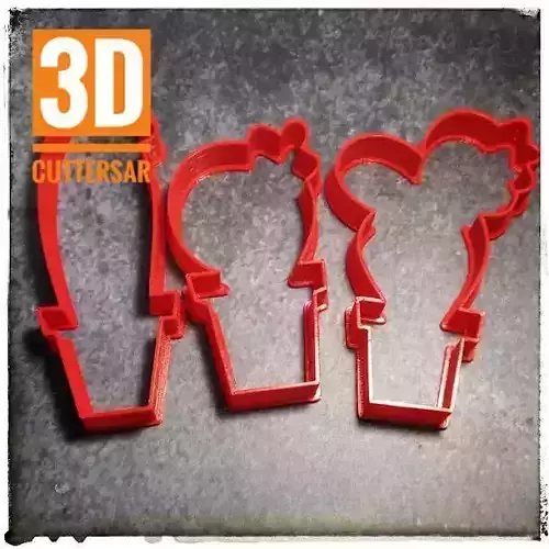 CACTUS SET - COOKIE CUTER