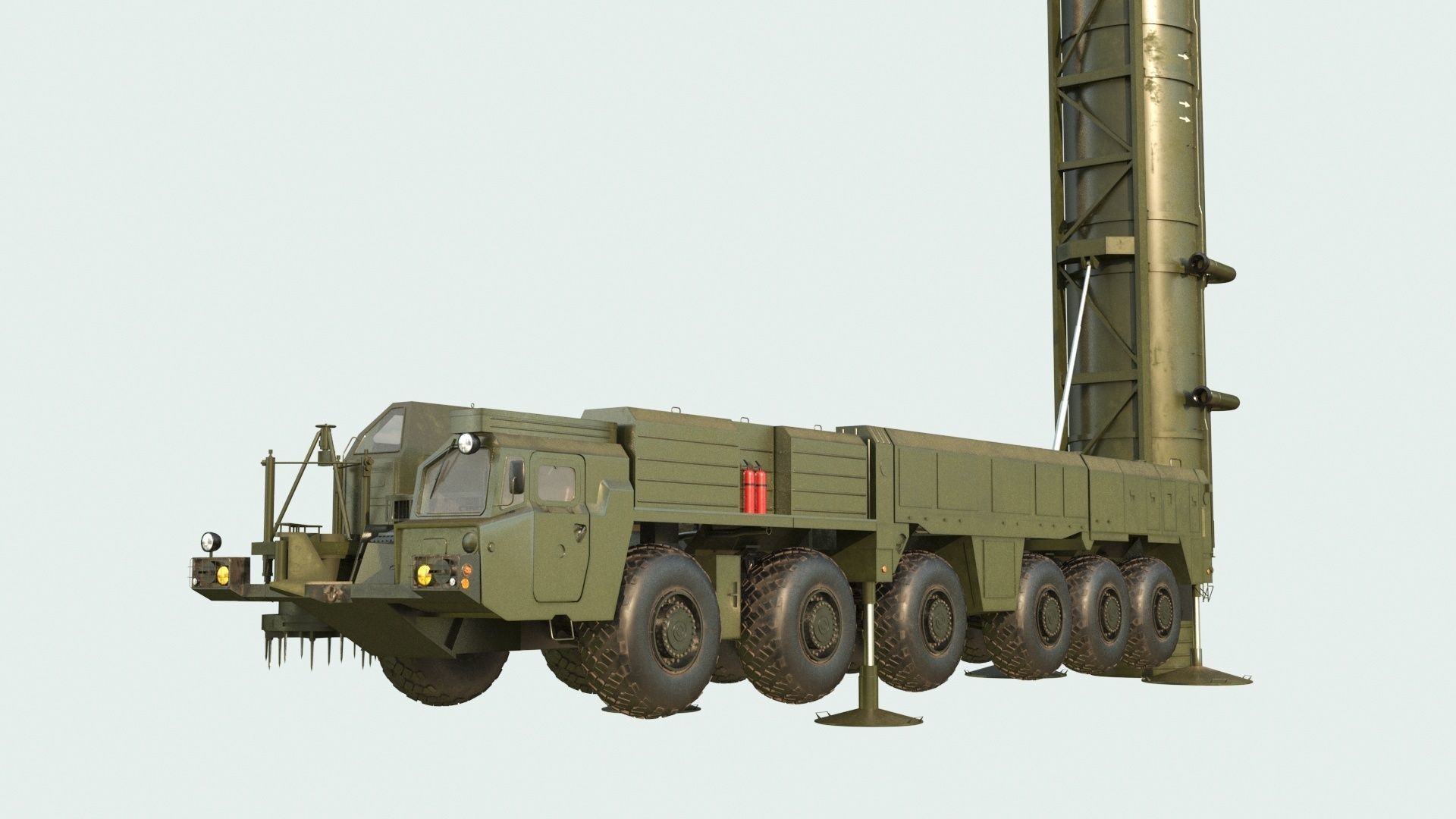 SS-20 Saber RSD 10 Pioneer 3D model_1