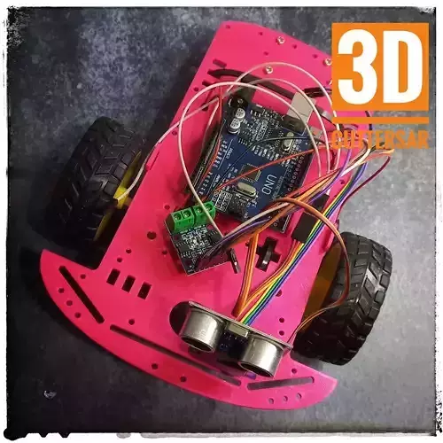 ARDUINO ROBOT CHASSIS 3D print model