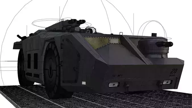 APC M577 3D model