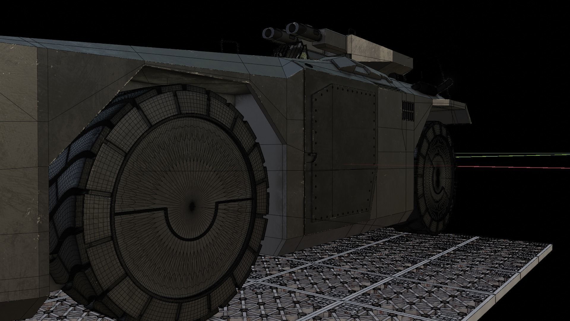 APC M577 3D model_6