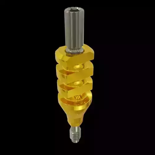 Dental Prosthetic component Impression Coping 3D model