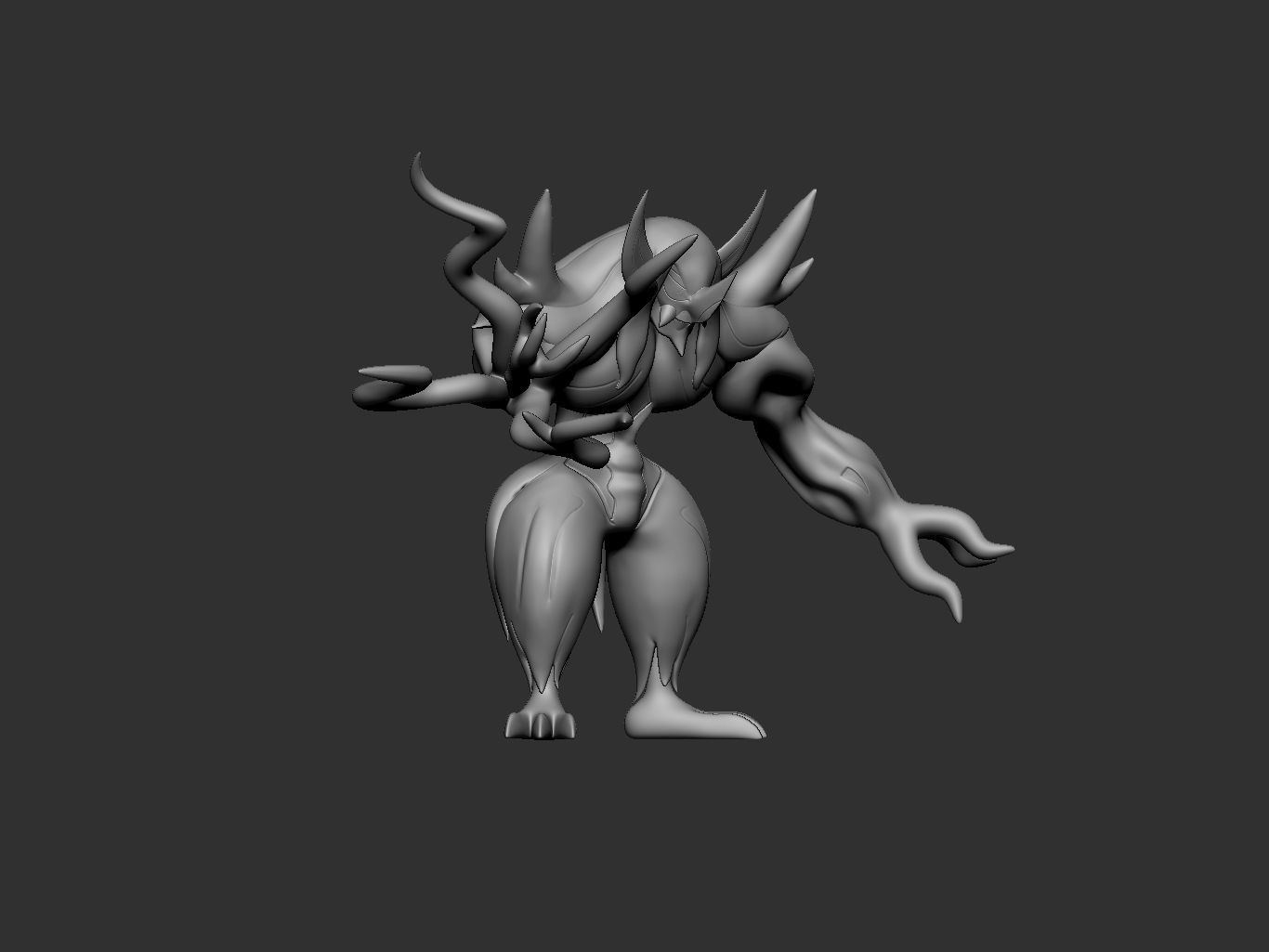 pokemon grimmsnarl 3D print model_6