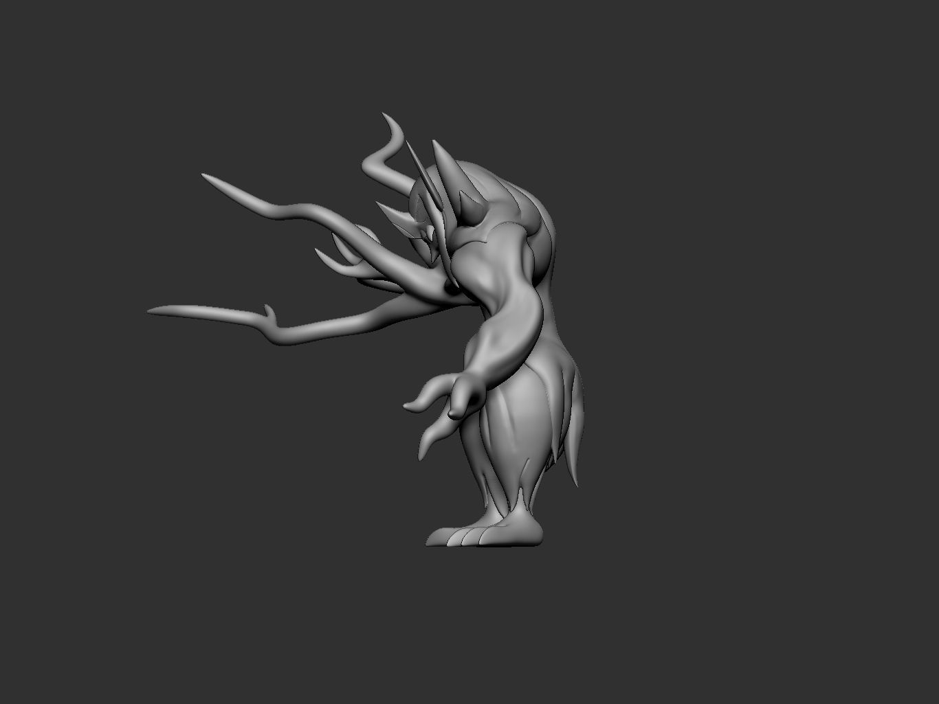 pokemon grimmsnarl 3D print model_10