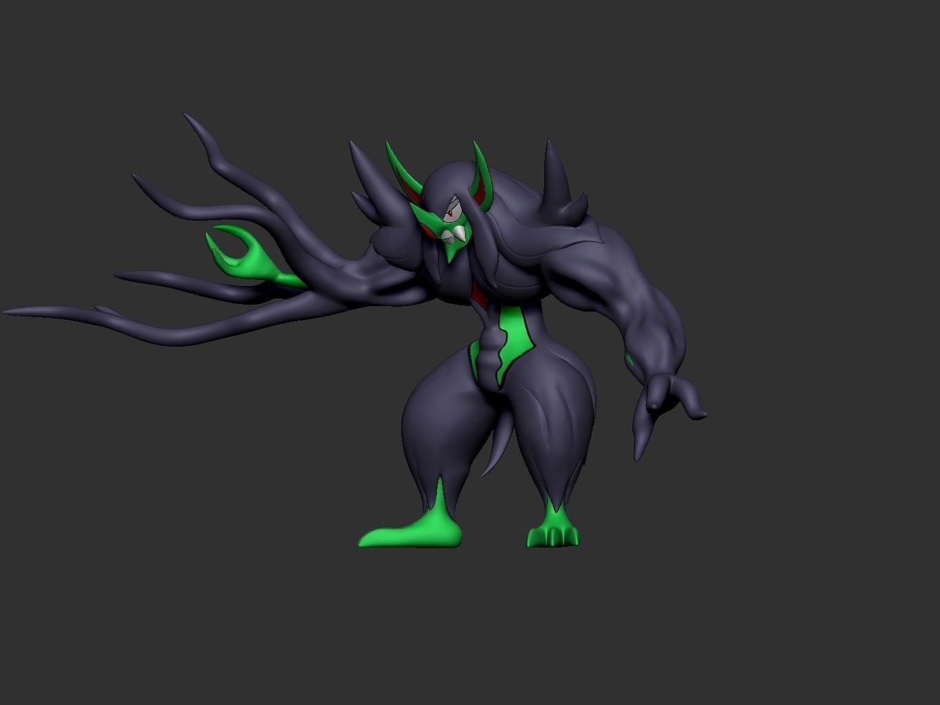 pokemon impidimp evolution pack 3D print model_14