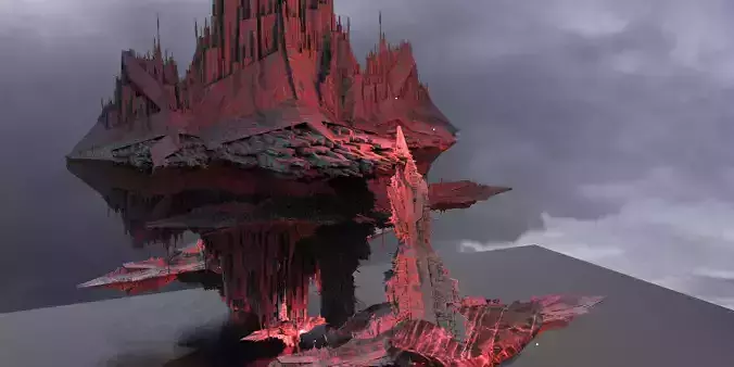 Fractal City Dr Strange Influenced 