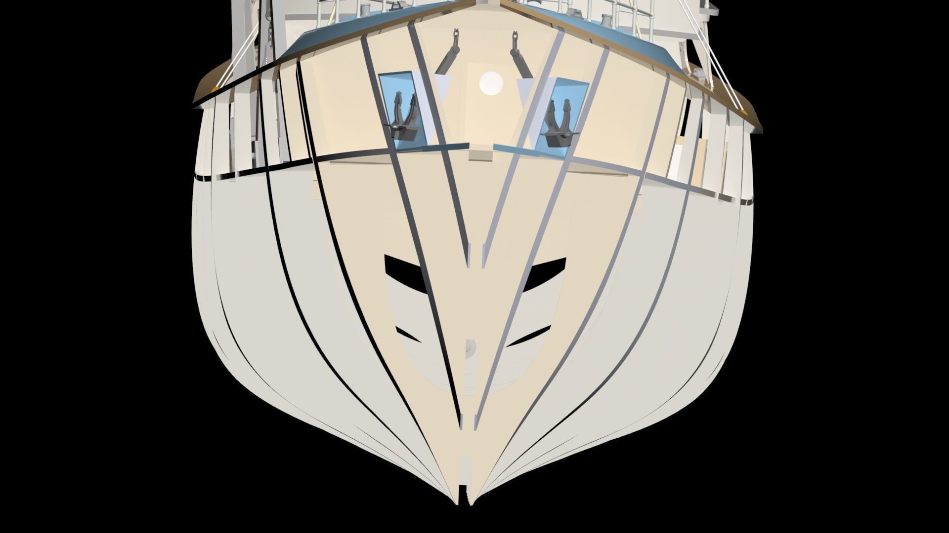 MODEL TRAWLER 3d model AND LASER CUT 3D model_3