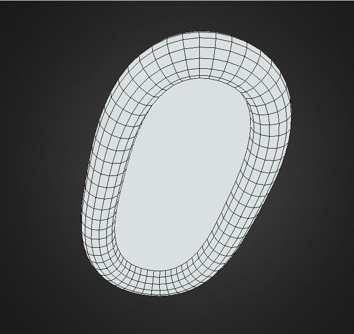 Jet Ski Pool Float Low-poly 3D model_10