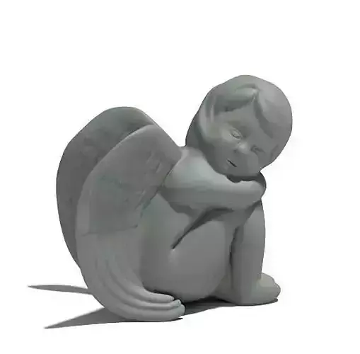 Young Angel Sculpture