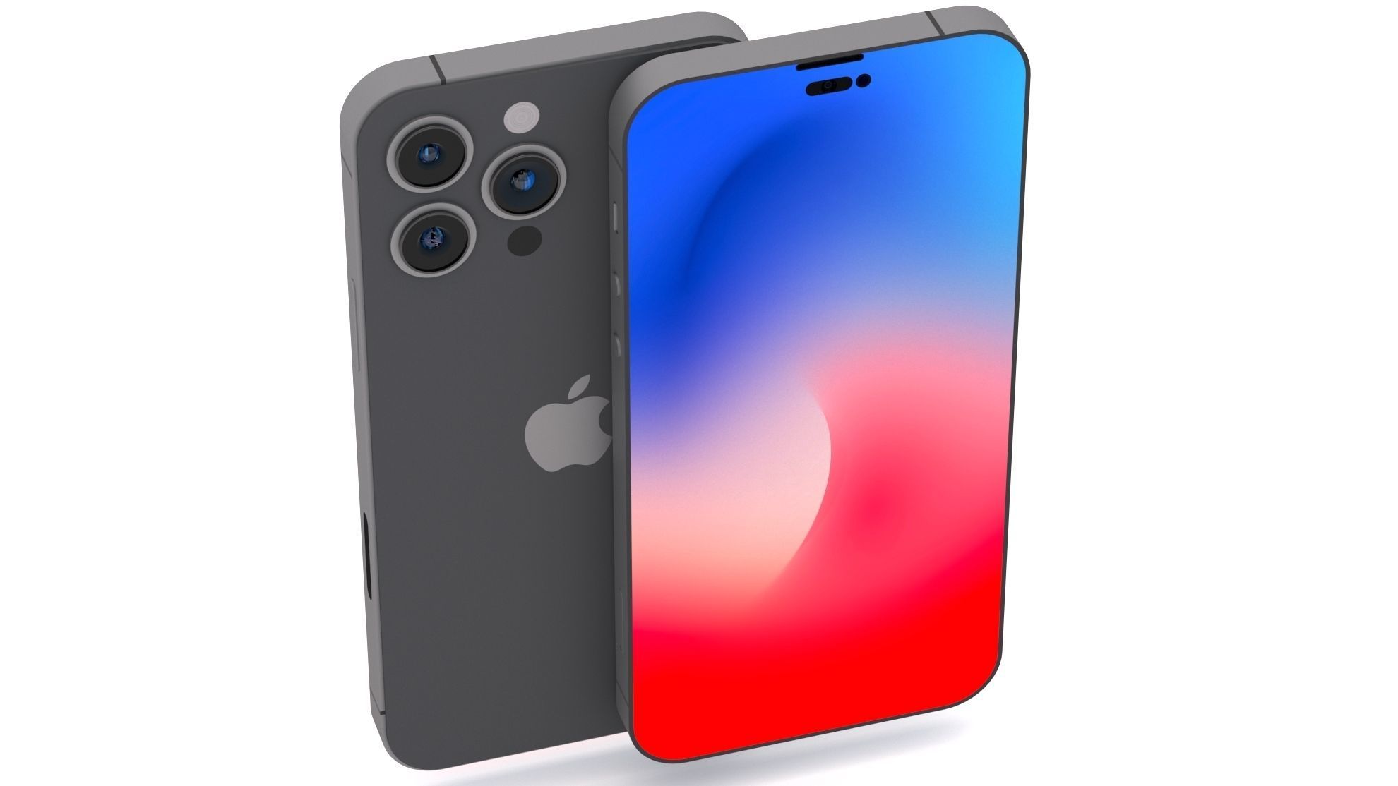 Apple iPhone 14 Pro Max 2022 Concept 3D model_1