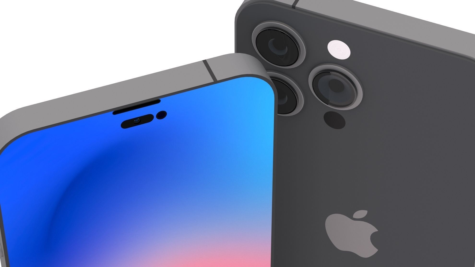 Apple iPhone 14 Pro Max 2022 Concept 3D model_3