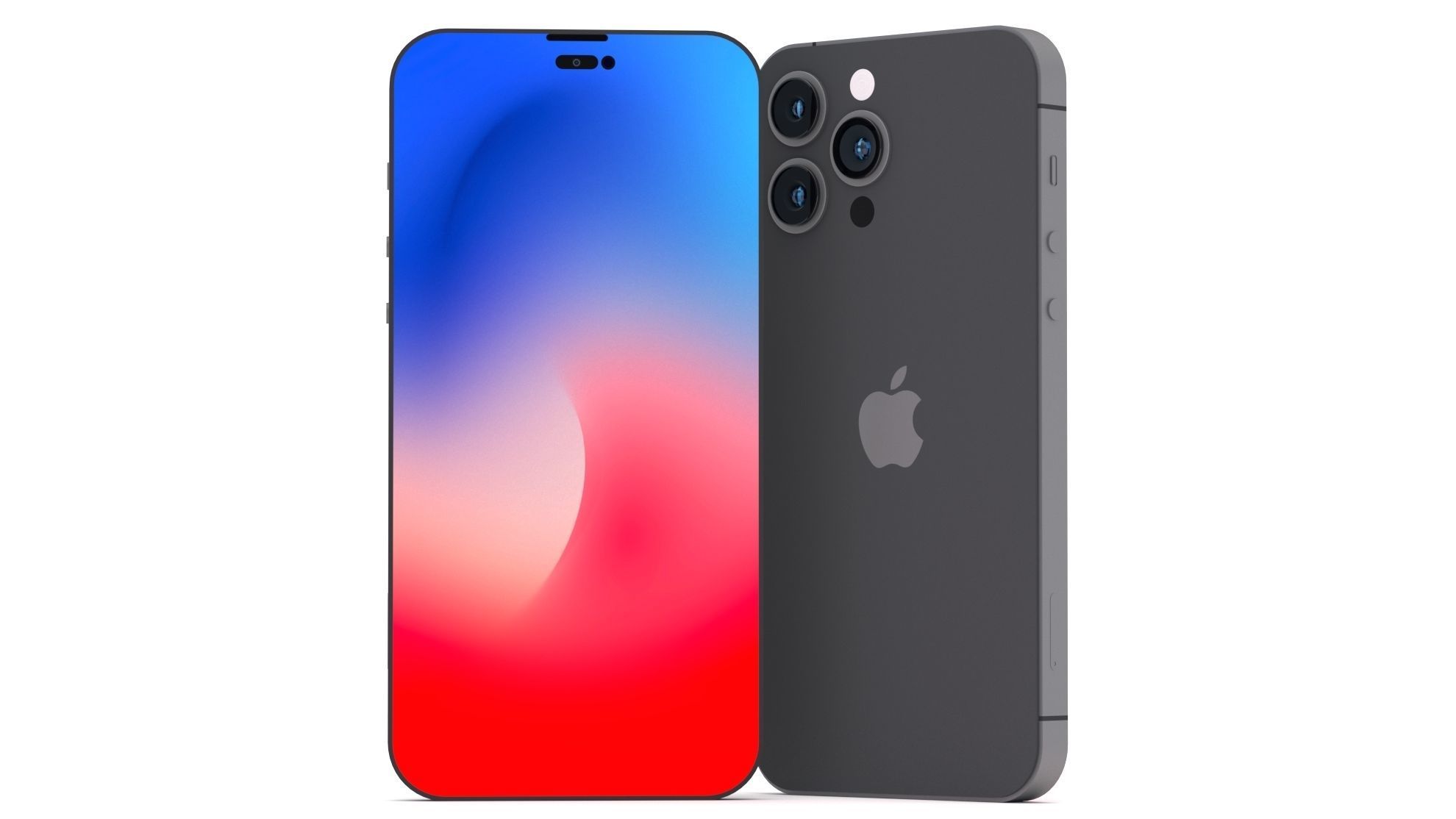 Apple iPhone 14 Pro Max 2022 Concept 3D model_4