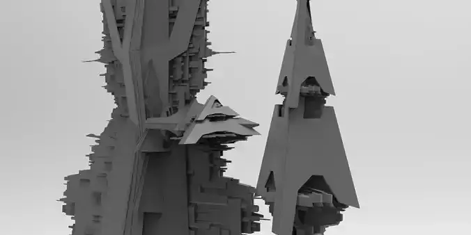 Pyramid Sc-Fi shape 11 design