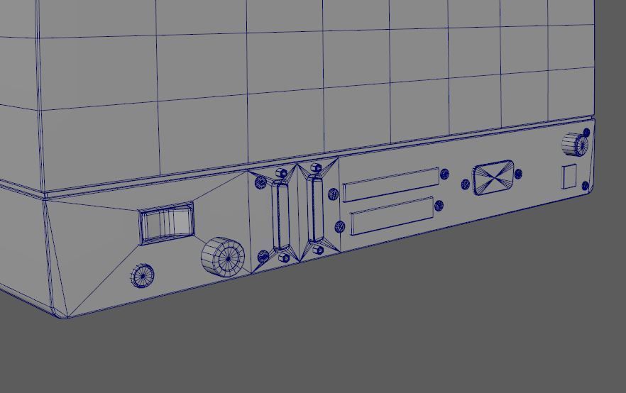 Heathkit H89 Computer Low-poly 3D model_11