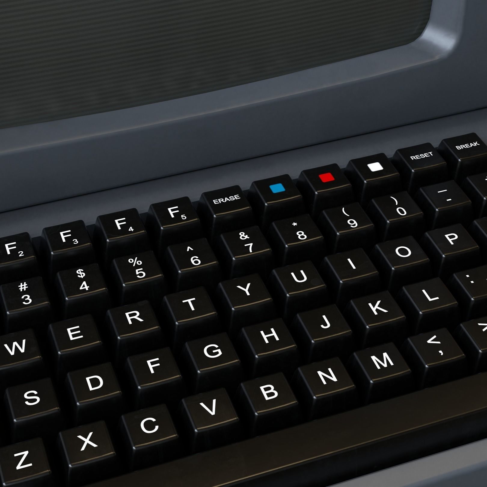 Heathkit H89 Computer Low-poly 3D model_8