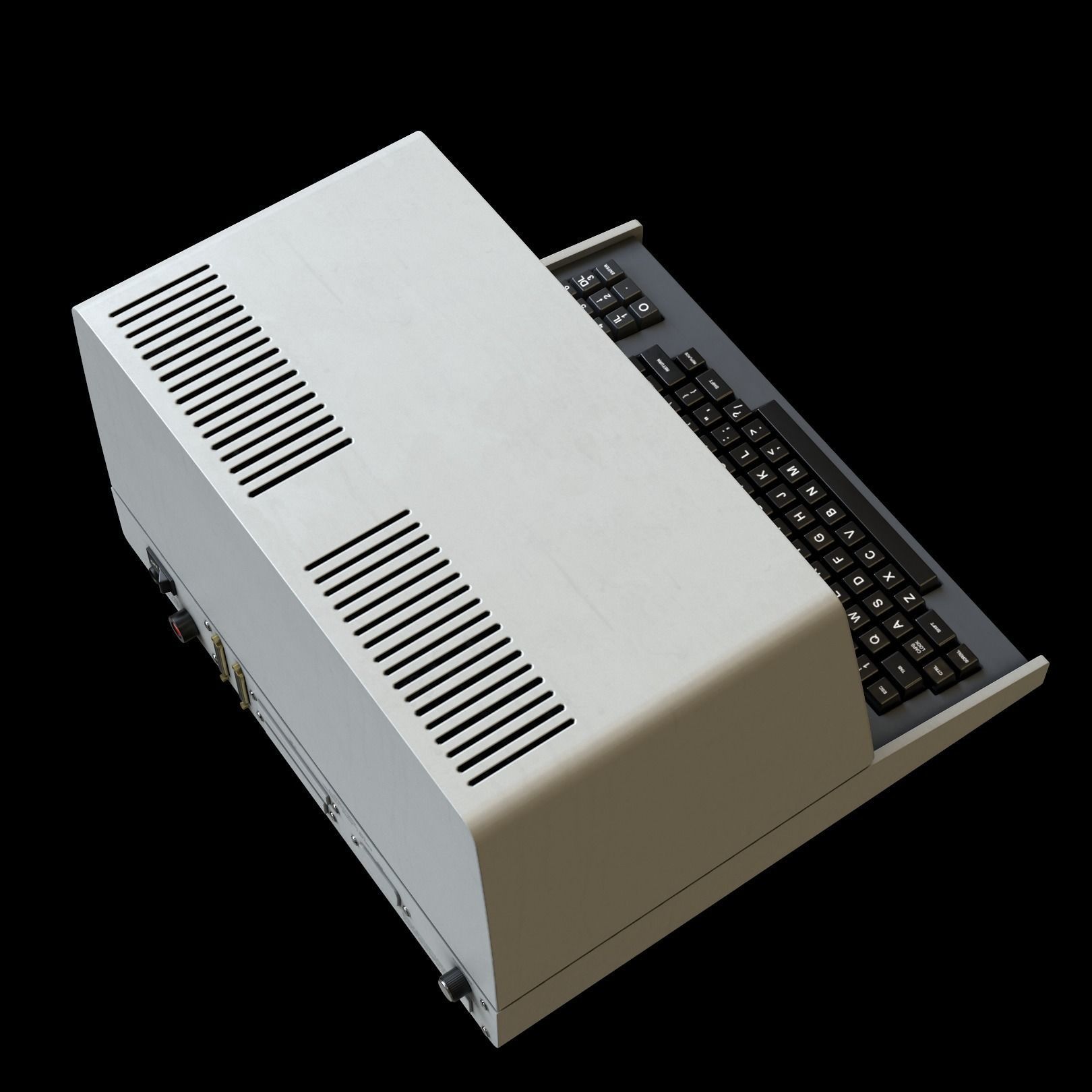 Heathkit H89 Computer Low-poly 3D model_7