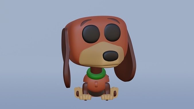 Printable Slinky Funko  3D print model