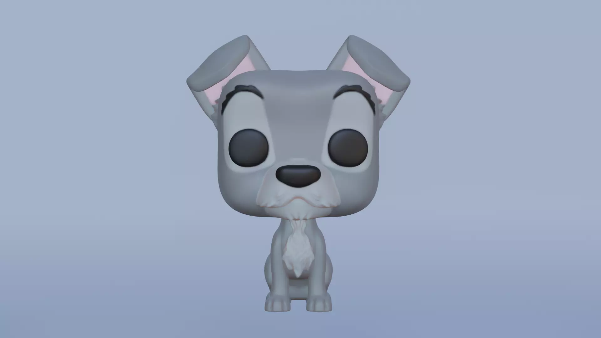 Printable Tramp Funko from Lady and the Tramp 3D print model