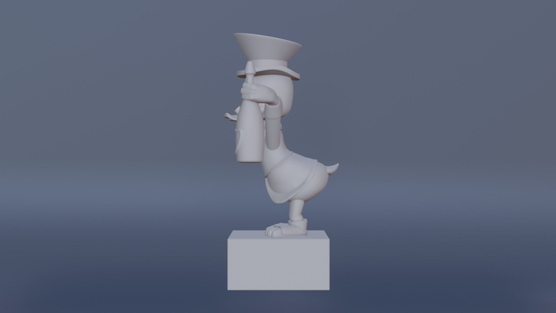 Scrooge McDuck x Dom Perignon 3D print model_5