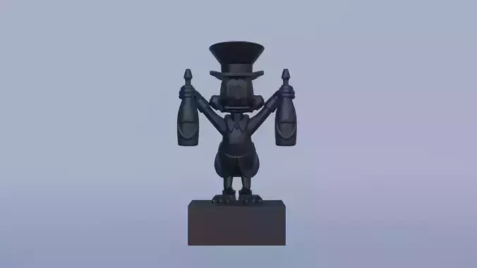 Scrooge McDuck x Dom Perignon 3D print model