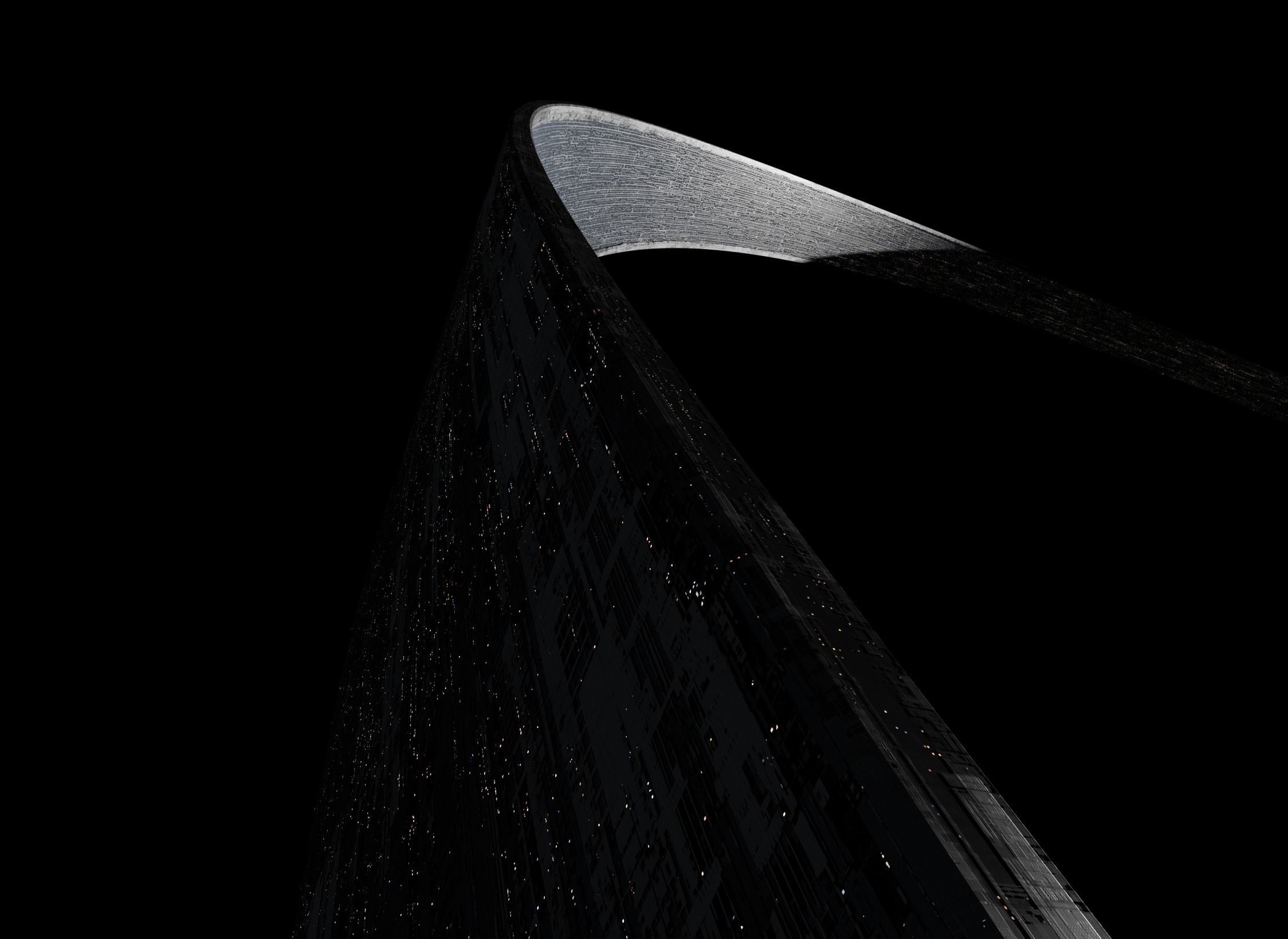 Giga Ring Space Station - Blender Cycles 3 3D model_13