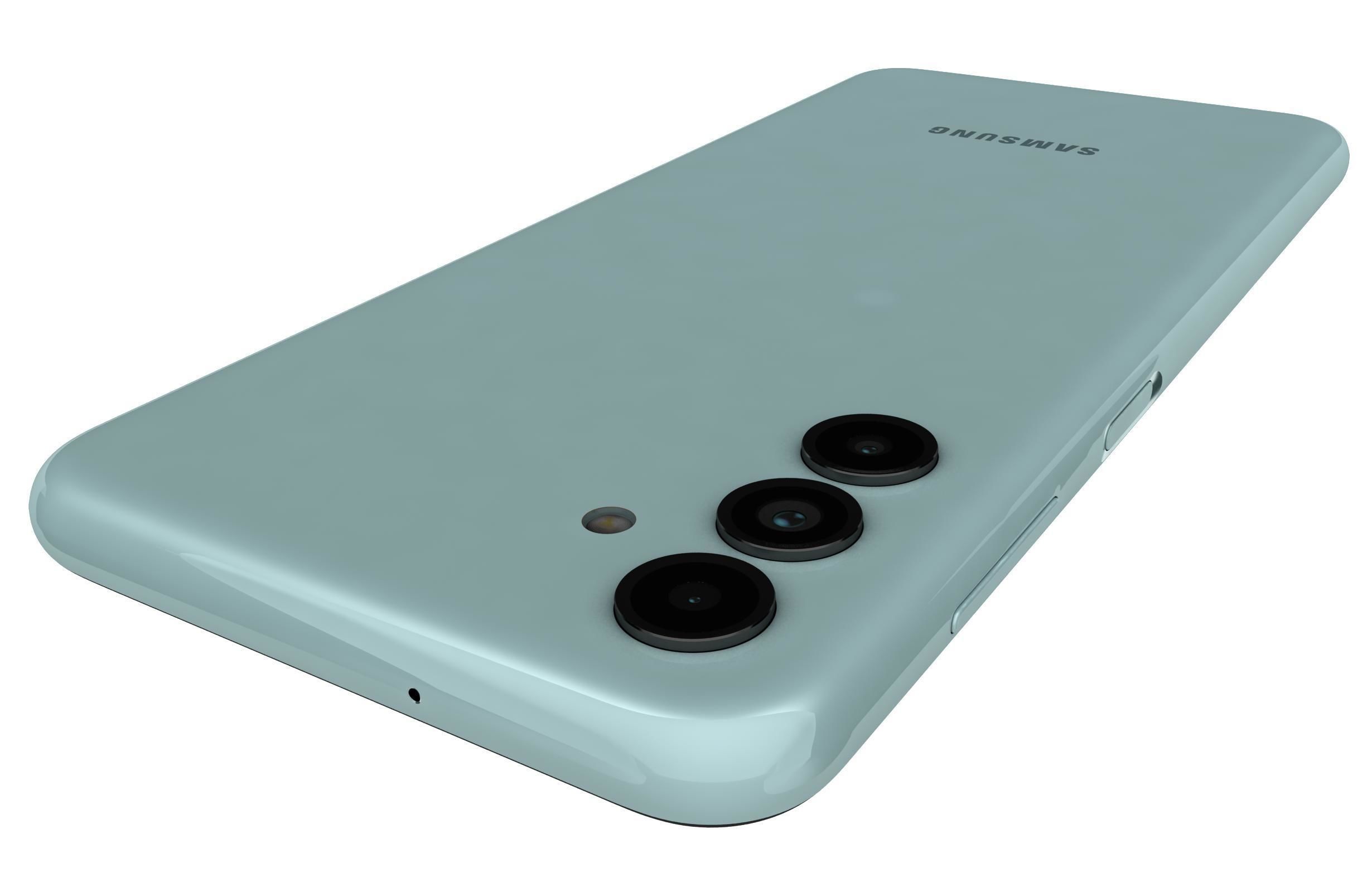 Samsung Galaxy A13 Black And Green 3D model_14