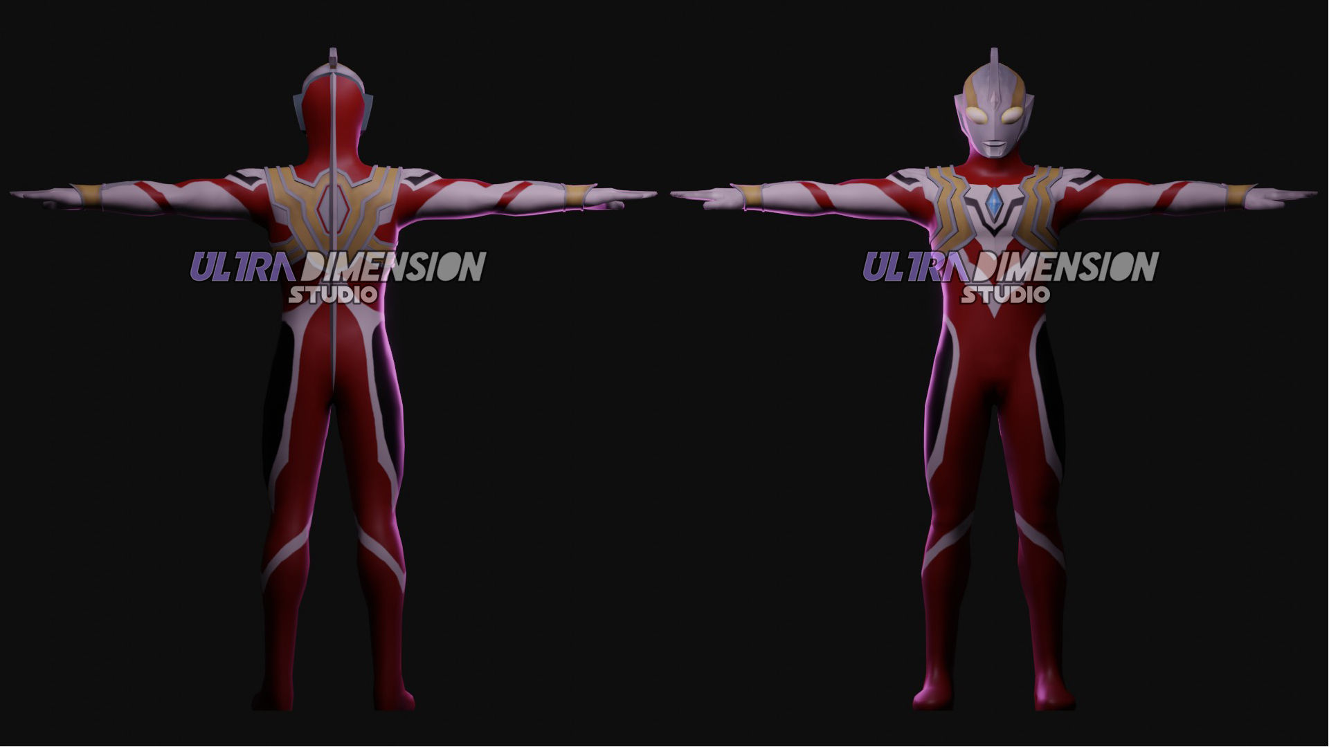 Ultraman Trigger Power Type - 3D Model 3D model_6