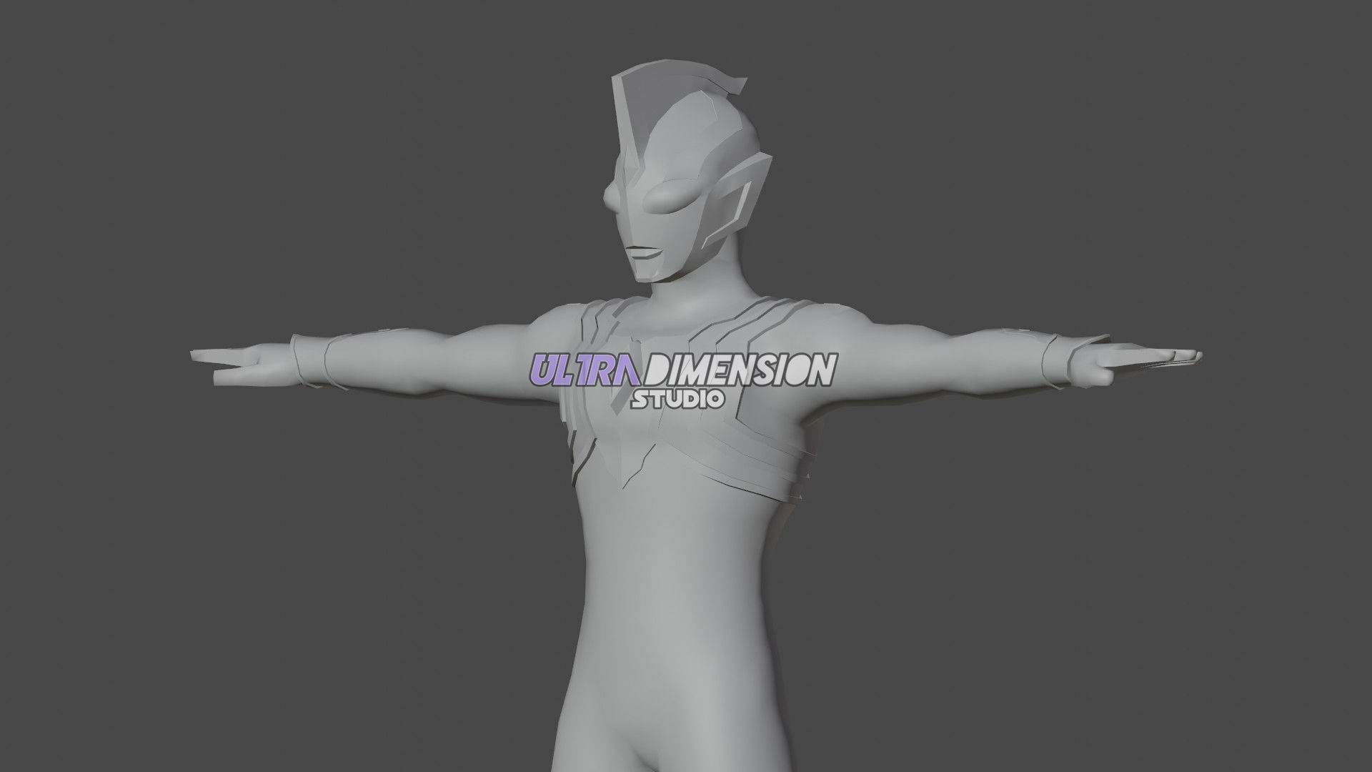 Ultraman Trigger Power Type - 3D Model 3D model_1