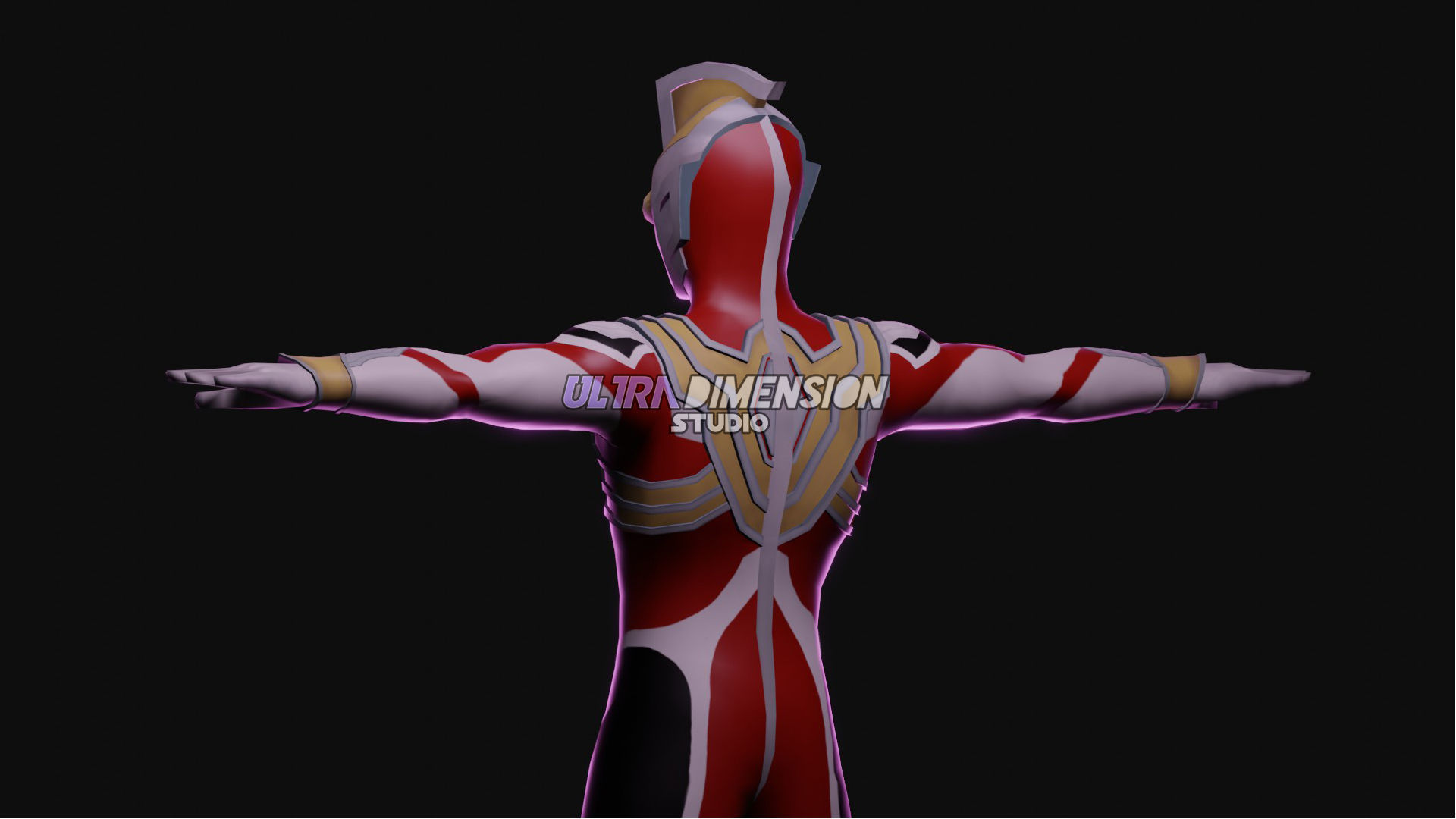 Ultraman Trigger Power Type - 3D Model 3D model_4