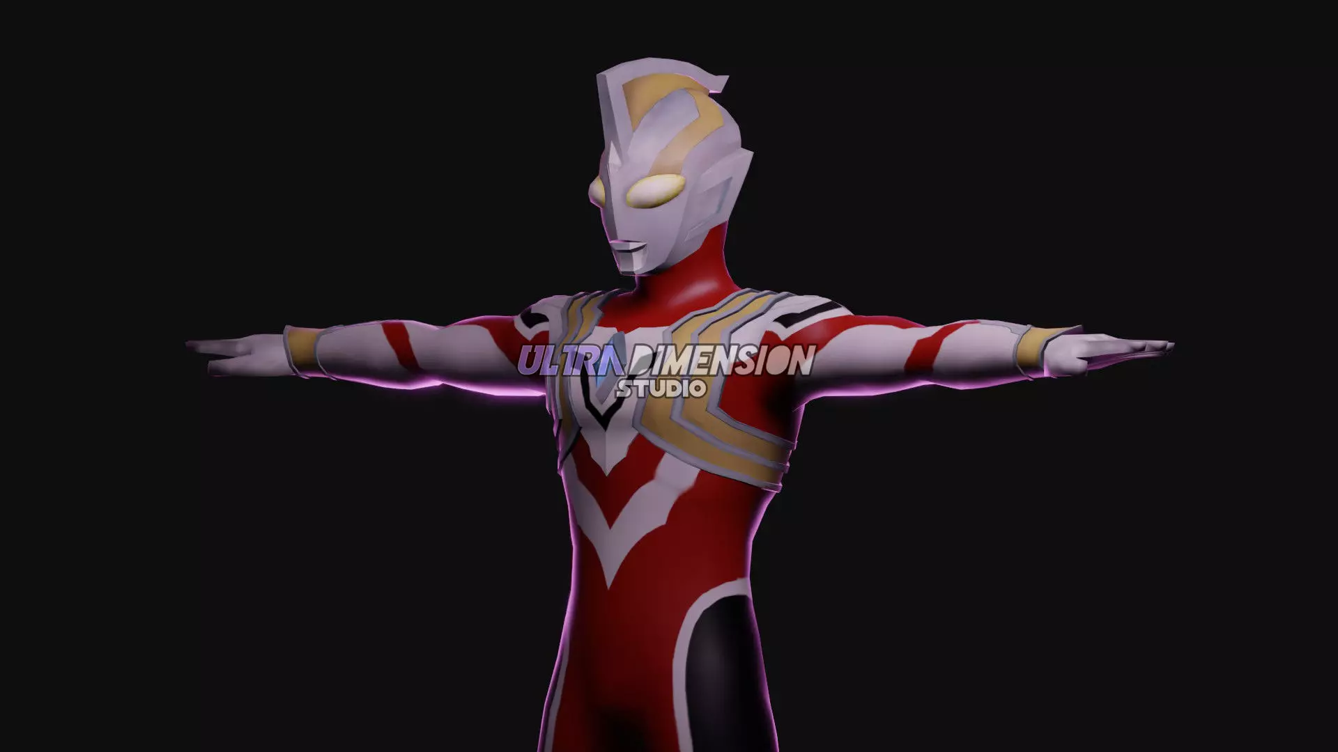 Ultraman Trigger Power Type - 3D Model 3D model_0