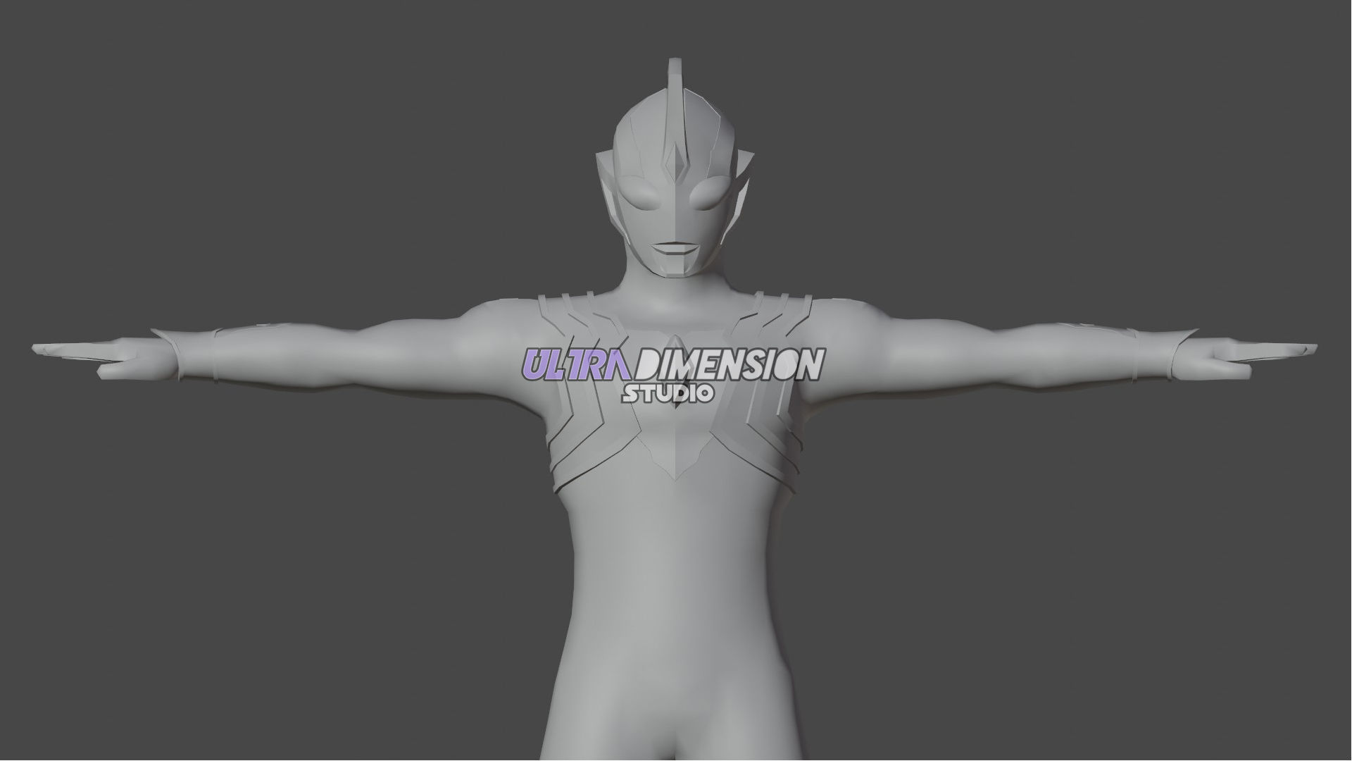 Ultraman Trigger Power Type - 3D Model 3D model_3