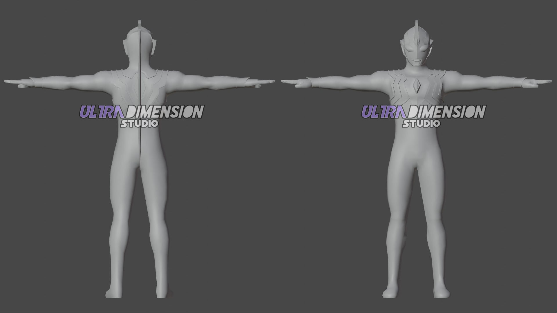 Ultraman Trigger Power Type - 3D Model 3D model_7