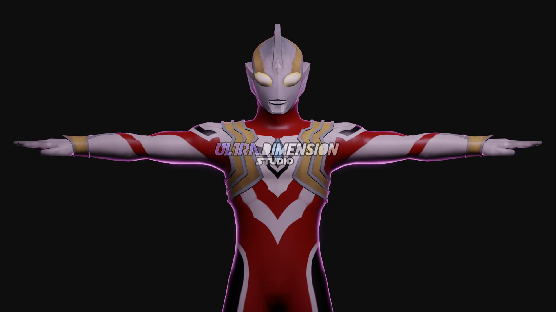 Ultraman Trigger Power Type - 3D Model 3D model_2